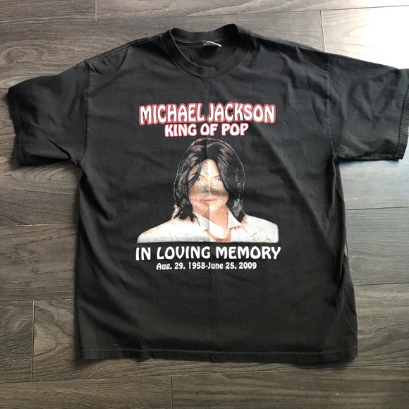 vintage michael jackson t-shirt - Picture 2 of 4